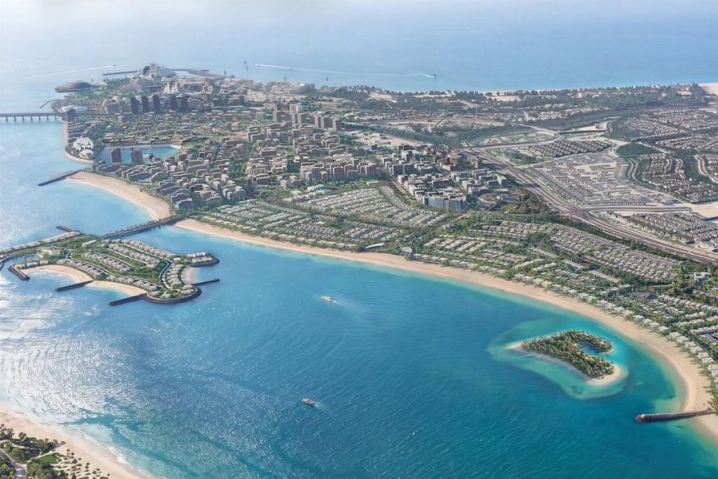 Marsa Al Saadiyat, futur front de mer d'Aldar sur l'île de Saadiyat à Abu Dhabi